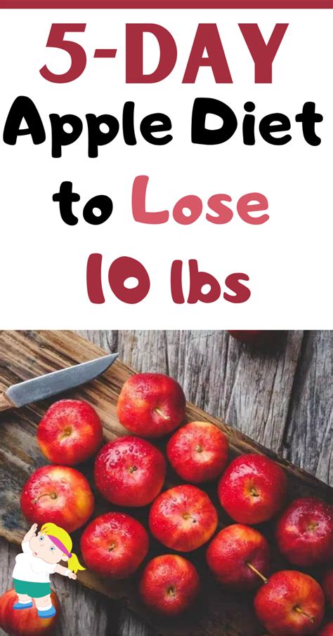 5 day apple diet plan.